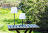 Outdoor LED Table Light with Remote - green